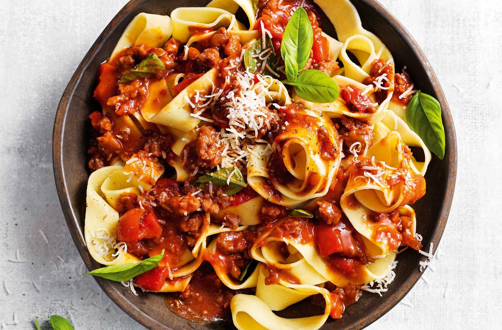 Fettucine Con Salsiccia